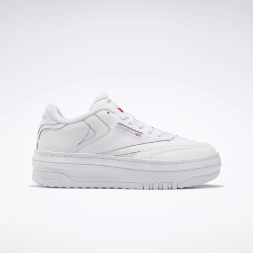 Reebok - Club C Extra Platform Sneakers in White